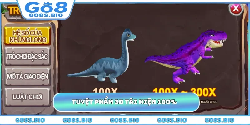 Tuyệt phẩm 3D tái hiện 100% thế giới rồng